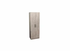 Opbergkast 60x40x180cm - decor - new grey oak- Boekenkast|Draaideurkasten