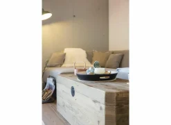 Opbergkoffer Opium 130x48x45cm - gerecycleerd den massief - naturel- Opbergkoffers|Opbergkoffers