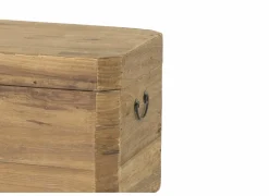 Opbergkoffer Opium 130x48x45cm - gerecycleerd den massief - naturel- Opbergkoffers|Opbergkoffers