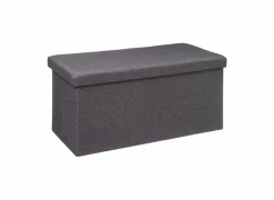 Opbergkoffers|Opbergkoffers|Opbergkoffer 76x37,5x37,5cm - decor - grijs