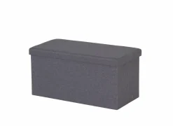 Opbergkoffers|Opbergkoffers|Opbergkoffer 76x37,5x37,5cm - decor - grijs