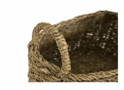 Opbergmand Ophelia set van 2 - zeegras - naturel- Opbergmanden|Linnenmanden