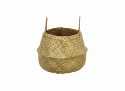 Opbergmand Seagrass Ø40xH40cm- Opbergmanden|Herfstdecoratie