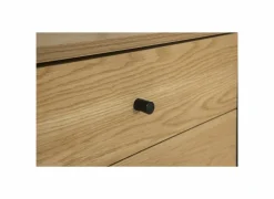 Rekken|Rekken|Opbergrek Aware 60x40x220cm - melamine & metaal - eik