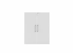 Draaideurkast|Draaideurkast|Opbouwset Prima 83,7cm - decor - wit