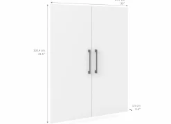 Draaideurkasten|Opbouwset Prima 83,7x105,4cm - decor - wit