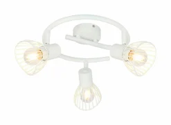 Brilliant Opbouwspot Elhi met 3 spots 40W E14- Opbouwspots|Opbouwspots