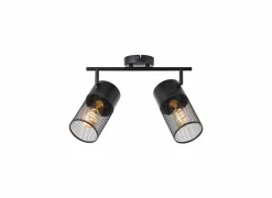 Brilliant Opbouwspot Kamolo met 2 spots 2x40W E27- Opbouwspots|Opbouwspots