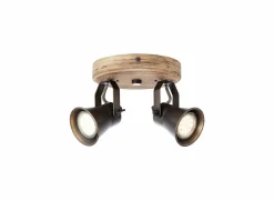 Brilliant Opbouwspots|Opbouwspots|Opbouwspot Seed met 2 spots 2x5W GU10