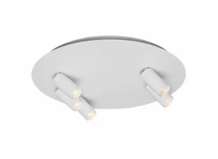 Opbouwspot 5xGU10 - aluminium - wit- Opbouwspots|Opbouwspots