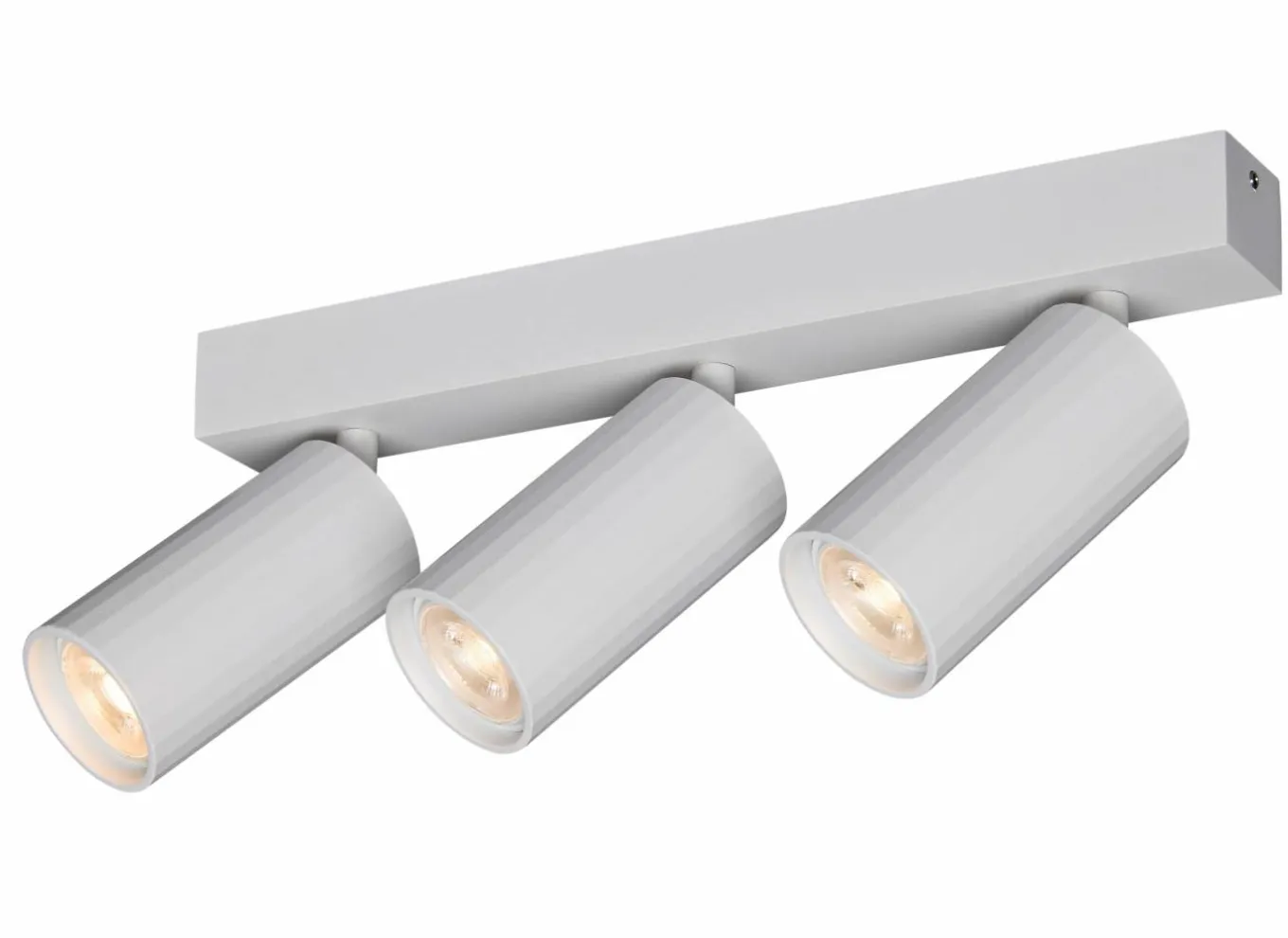 Opbouwspots|Opbouwspots|Opbouwspot 3xGU10 - aluminium - wit