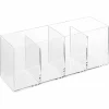 Organizer Selena 22,3x7xH9,8cm - plexiglas - transparant- Organizers
