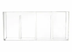 Organizer Selena 22,3x7xH9,8cm - plexiglas - transparant- Organizers