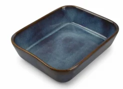 Ovenschaal Duna 21x17cm - stoneware - blauw- Ovenschotels