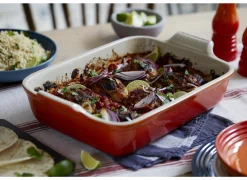 Le Creuset Ovenschaal 14x19cm kersenrood- Ovenschotels