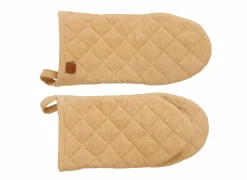 Cosy & Trendy Ovenwant Stoff 31x15cm - katoen - amber- Ovenwanten & Pannenlappen