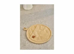 Cosy & Trendy Ovenwanten & Pannenlappen|Pannenlap Stoff Ø20cm - katoen - amber