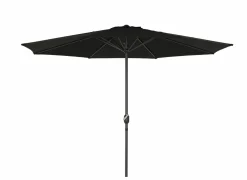 Parasol Nerissa Ø300cm zwart met beschermhoes- Staande Parasols