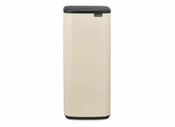 Brabantia Vuilnisbakken|Vuilnisbakken|Pedaalemmer Bo 30L - staal - soft beige