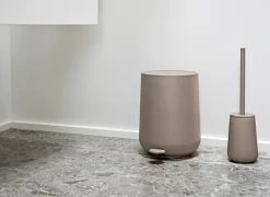 Vuilnisbakken|Vuilnisbakken|Pedaalemmer 3L - ABS - taupe