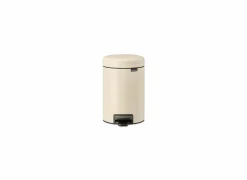 Brabantia Pedaalemmer NewIcon 3L soft beige- Vuilnisbakken|Vuilnisbakken