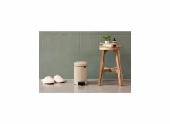 Brabantia Pedaalemmer NewIcon Brabanta 5L soft beige- Vuilnisbakken|Vuilnisbakken