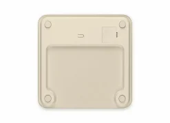 Brabantia Personenweegschaal|Personenweegschaal 28x28x3cm - glas - soft beige