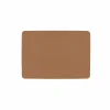 Placemats|Placemat Togo 45x33cm - lederlook - indian tan