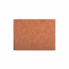 Placemat Troja 33x45cm - lederlook - caramel- Placemats