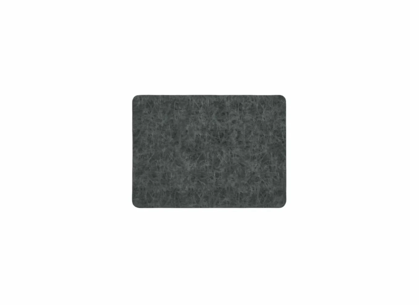 Placemats|Placemat Truman 33x45cm - lederlook - zwart
