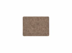 Placemat Truman  33x45cm - lederlook - koffie- Placemats