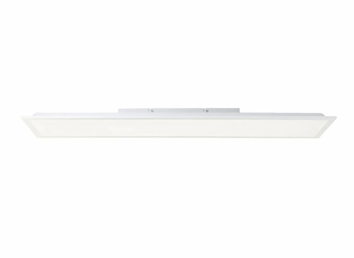 Brilliant Plafonnier|Plafondlamp Briston 100x25x5cm - kunststof & metaal - wit