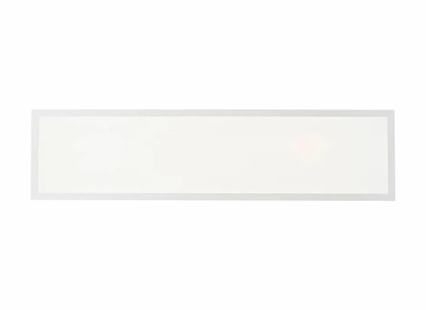 Brilliant Plafonnier|Plafondlamp Briston 100x25x5cm - kunststof & metaal - wit