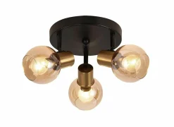 Hanglampen|Plafonnier|Plafondlamp Ø17cm 3x40W E14