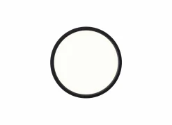 Brilliant Plafondlamp Galo Ø23cm - kunststof - zwart- Plafonnier