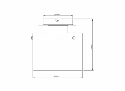 Plafonnier|Plafondlamp Seth Ø20cm