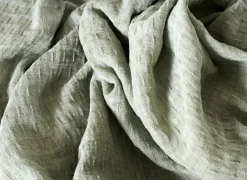 Plaids|Plaids|Plaid Biarritz 150x200cm - katoen - aqua