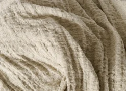 Plaids|Plaids|Plaid Biarritz 150x200cm - katoen - greige