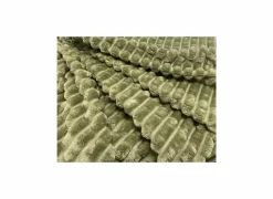 Plaid Bordeaux 150x200cm - microvezel - olijfgroen- Plaids|Plaids