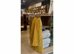 Plaid Gabriella 150x200cm - imitatie konijnenvacht - geel- Plaids|Plaids