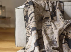 Plaid Leavy Luxe 150x200cm - polyester & katoen - multicolor- Plaids|Plaids