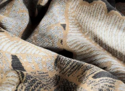 Plaid Leavy Luxe 150x200cm - polyester & katoen - multicolor- Plaids|Plaids