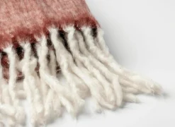 Plaids|Plaids|Plaid Phoebe 130x170cm - acryl & poly & wol - pomegranate