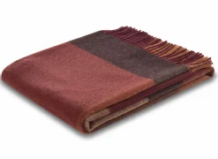 Plaids|Plaids|Plaid Pleasant Ruby 130x170cm - kasjmier & wol - rood