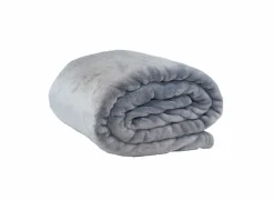 Plaid 220x240cm - microvezel - denim- Plaids|Energie Besparen