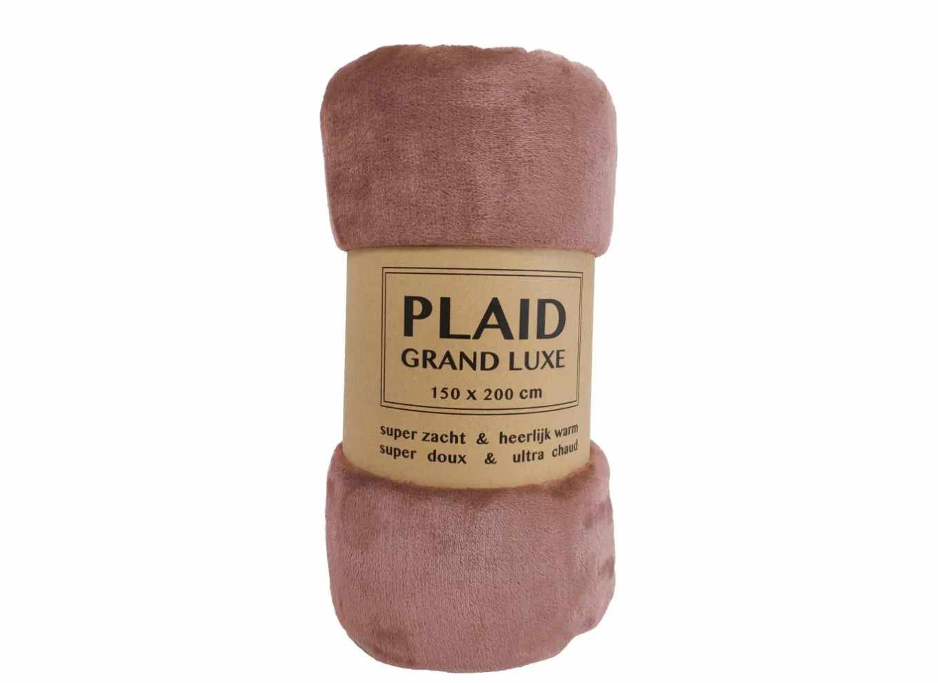 Herfstdecoratie|Plaids|Plaid 150x200cm - microvezel - figue