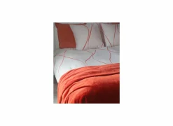 Plaid 220x240cm - microvezel - oranje- Plaids|Energie Besparen