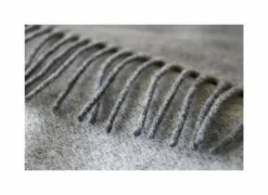 Plaids|Energie Besparen|Plaid 150x200cm kasjmier grijs zilver