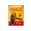 Plakkaat Coca Cola 40x30cm - metaal - multicolor- Andere Wanddecoratie