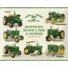 Andere Wanddecoratie|Plakkaat John Deere 40x30cm - metaal - meerkleurig